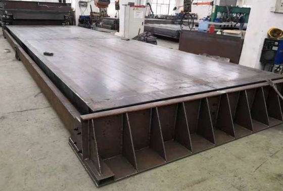 Цифровая шкала грузовика весовая 3 * 16 м 100 тонн OIML III Точность 95% относительная влажность