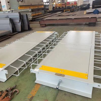 LCD Фиксированная вага на оси Грузовик Автомобиль Короткая платформа Весы 30тонны 50т Вместимость