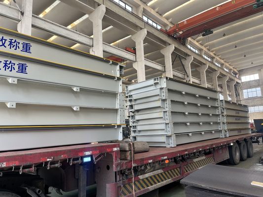 110/220v Легкая сталь или нержавеющая сталь 100 тонн Весы грузовиков Весы мостовые весы